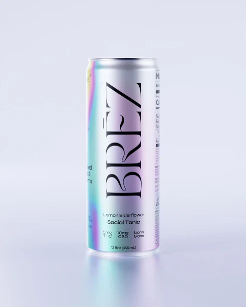 BREZ OG Social Tonic – 5mg THC 10mg CBD + Lion’s Mane