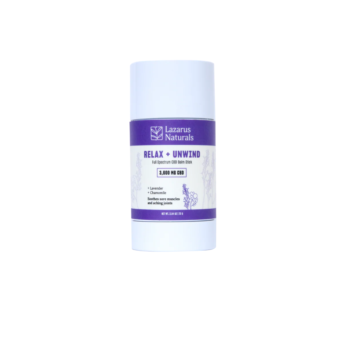 CBD Balm Stick, Relax + Unwind - Image 3