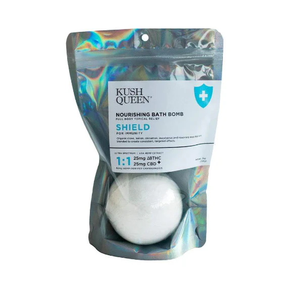 CBD:THC (Delta 8) Bath Bombs - Image 7