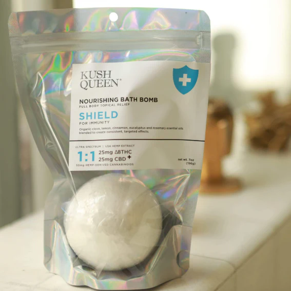 CBD:THC (Delta 8) Bath Bombs - Image 8