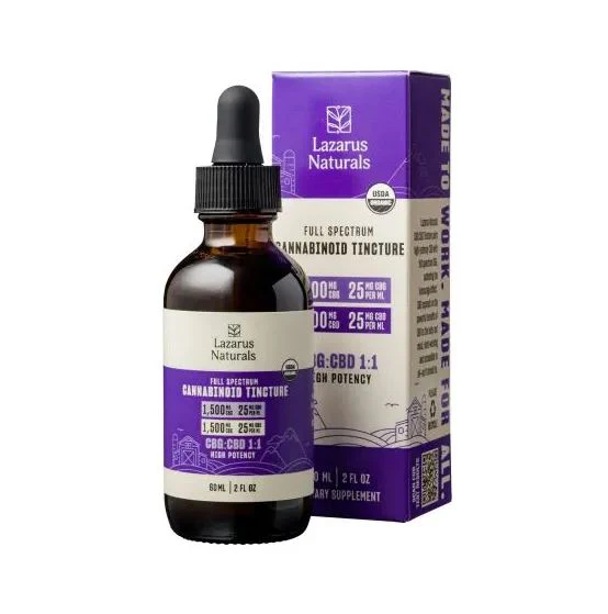 Classic 1:1 CBG:CBD Tincture - Image 2