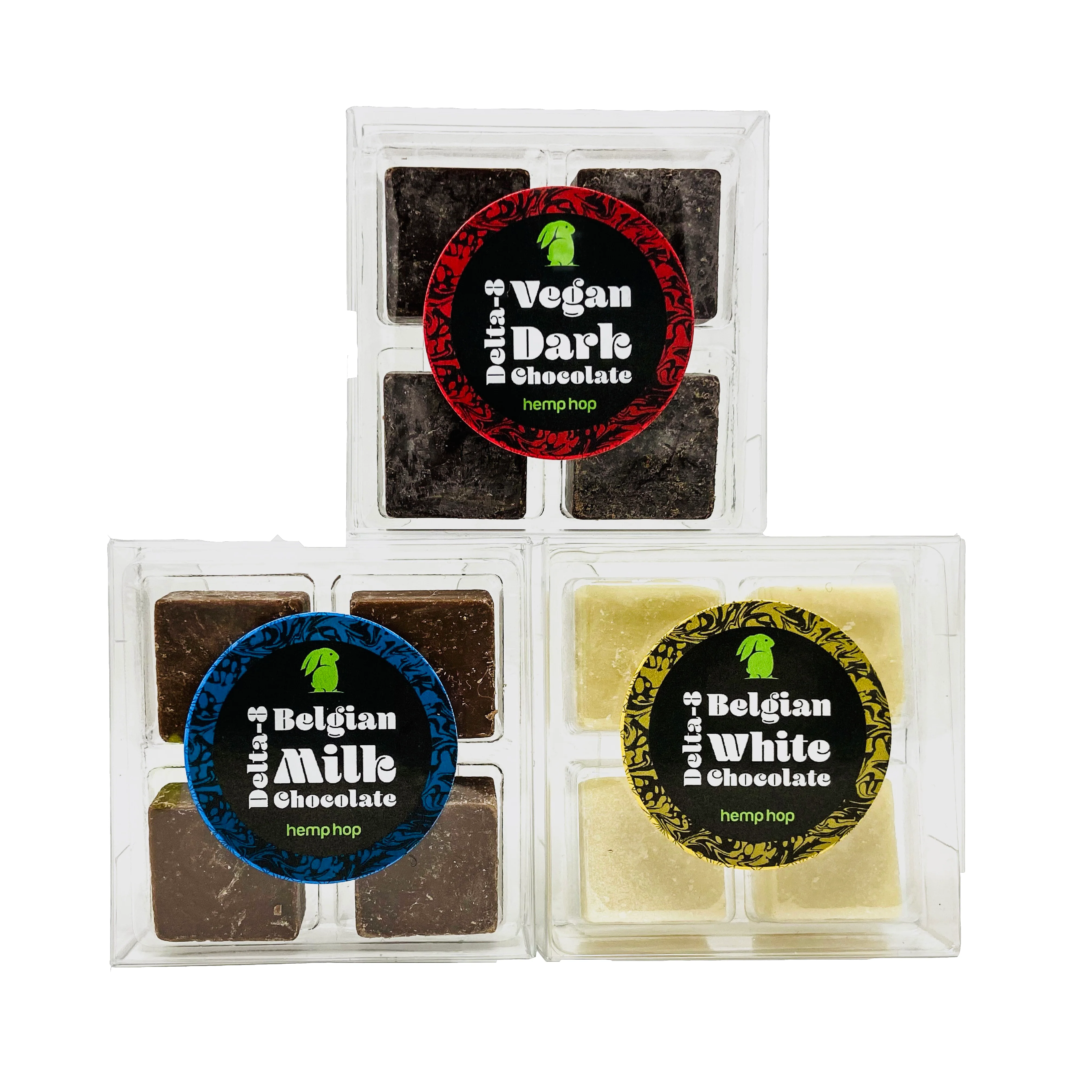 Delta-8 & 9 THC Belgian Chocolates - Image 3