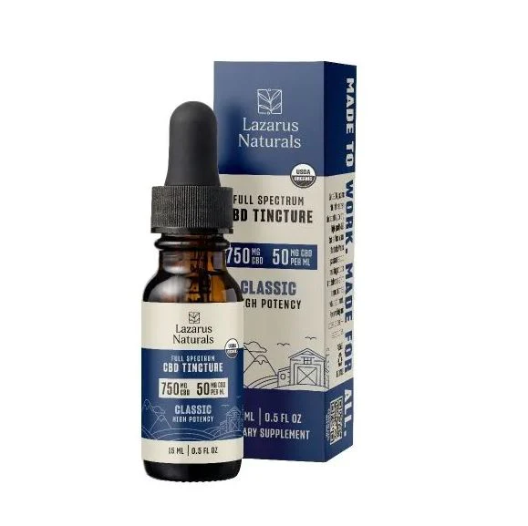 Classic High Potency Full Spectrum CBD Tincture