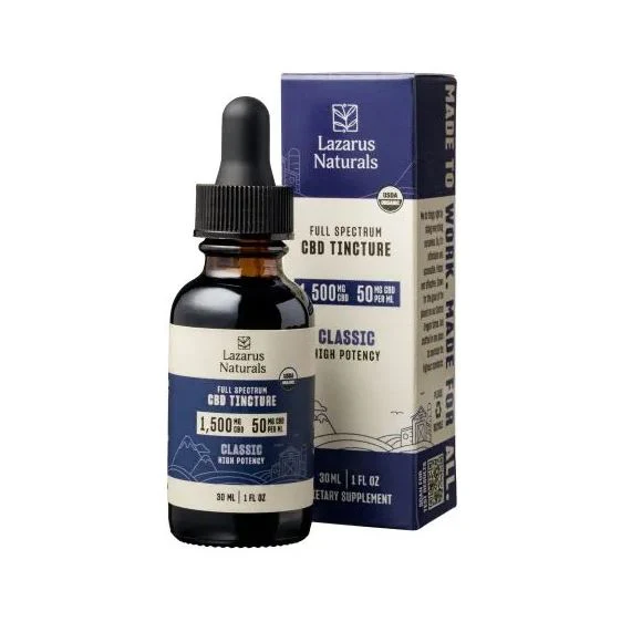Classic High Potency Full Spectrum CBD Tincture - Image 2