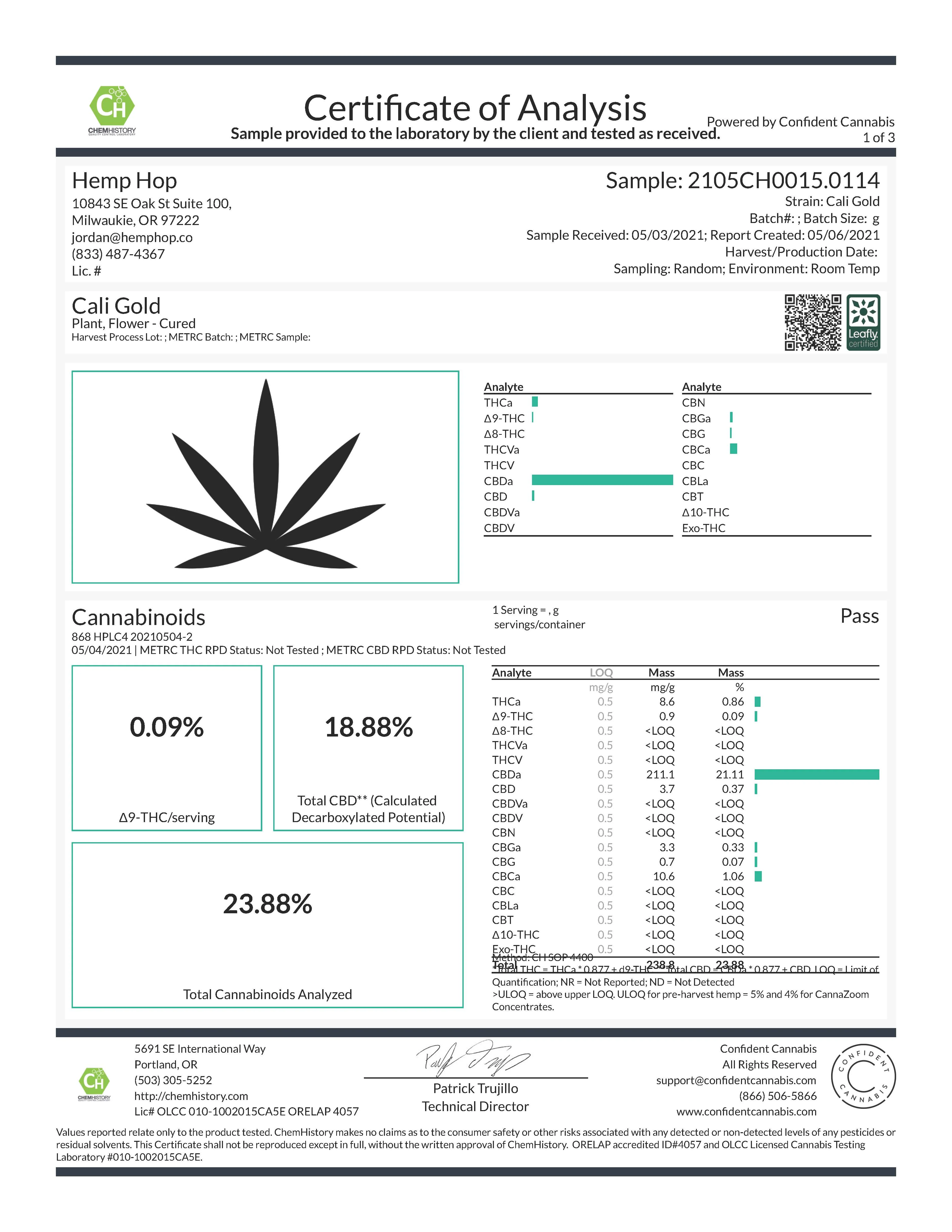 Indoor Cali Gold - Image 2