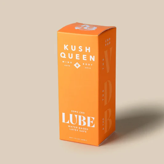 Kush Queen Water-Based CBD Lube – 1oz - Image 2