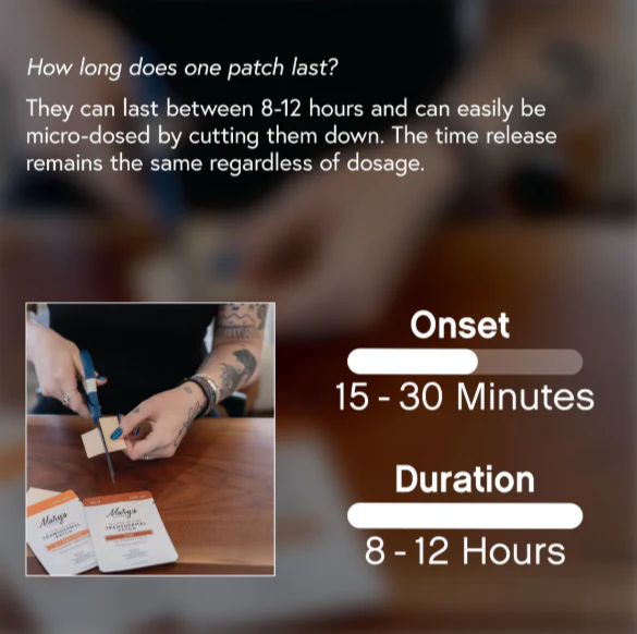 Mary’s Methods: A.M. Transdermal Patch 10mg CBD + 10mg CBG - Image 3