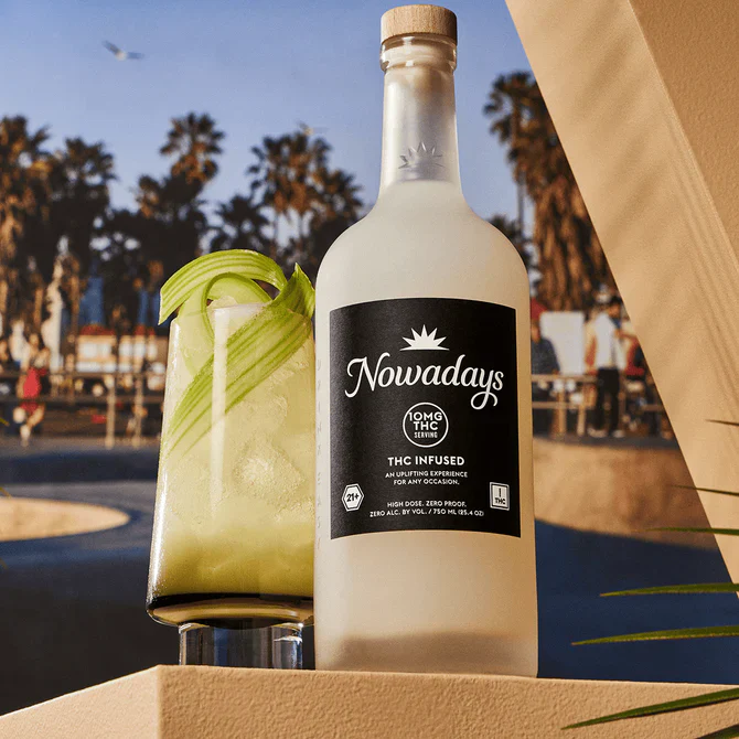 Nowadays High Dose 10mg THC Beverage – 750ml Bottle - Image 2