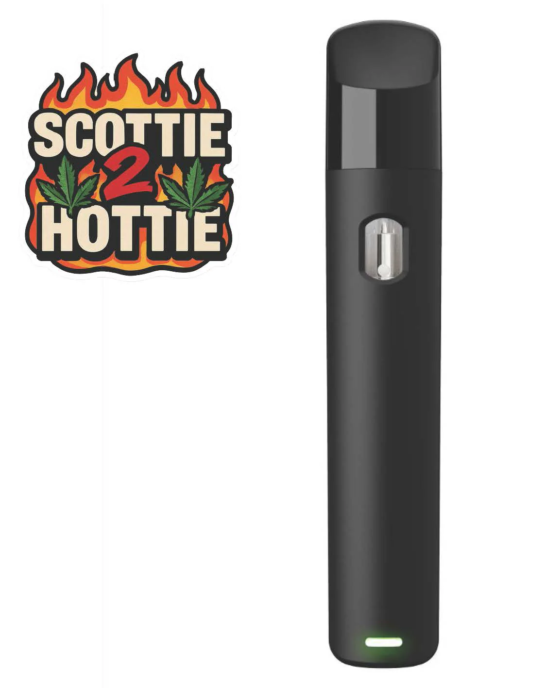 Scottie 2 Hottie CBDA:THCA Live Resin Disposable Rechargeable Vape