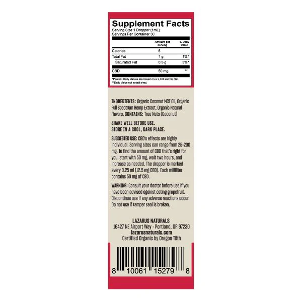 Strawberry Lemonade High Potency CBD Oil Tincture - Image 3